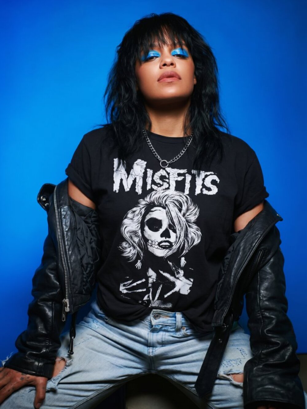 womens  Misfits  band TShirt